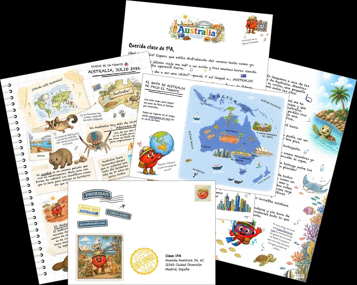 Materiales de Australia