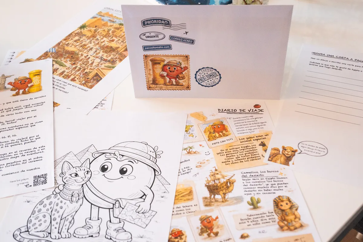 Contenido completo de una carta de Paco