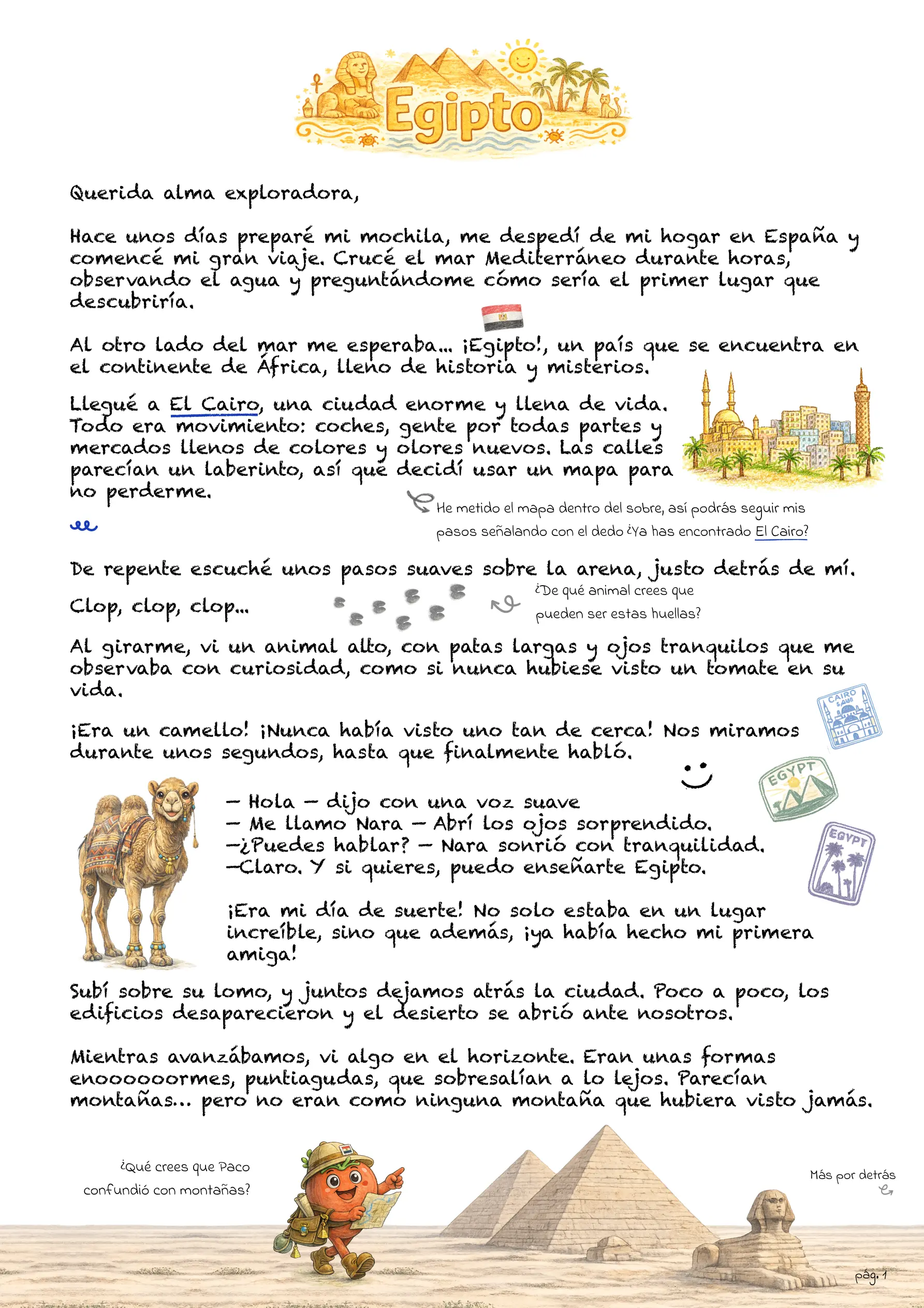Carta de Paco - página 1