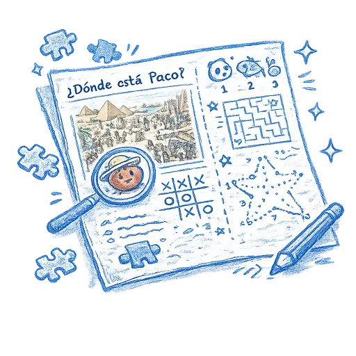 Juegos y retos del viaje